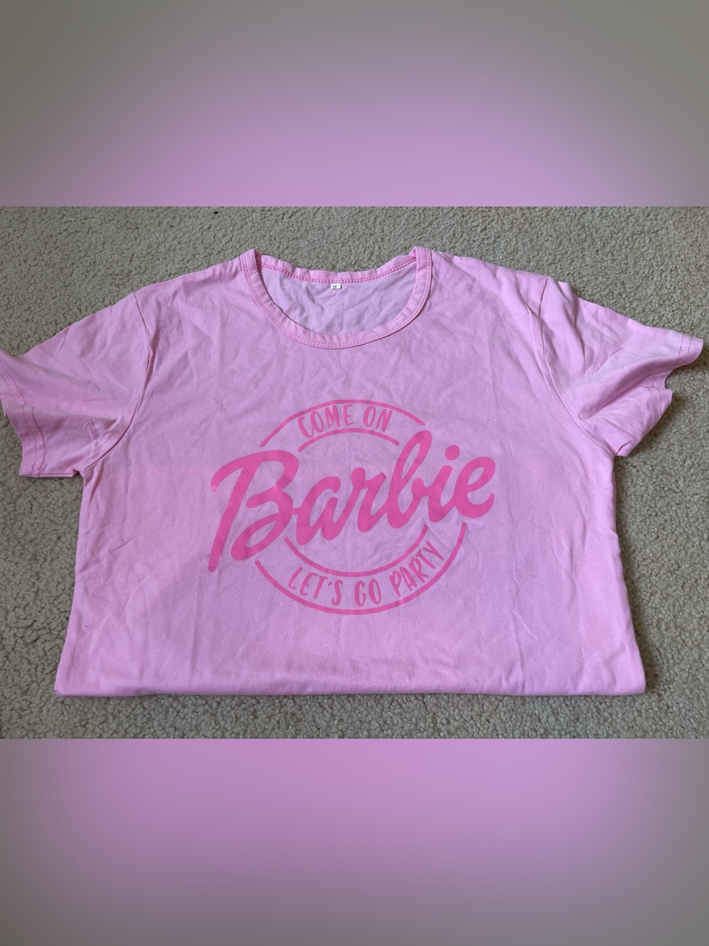 Come On Barbie Let’s Go Party Short Sleeve TShirt 
Small
Never Worn